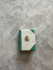 Micro Miniature Book Littlest Fir Tree Jane Bernier Borrowers Press #222 - Picture 1 of 4