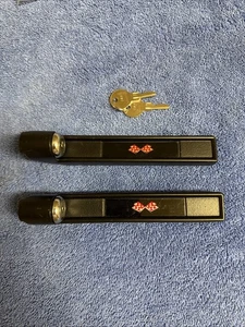 1968-1982 Corvette C3 Glass or Fiberglass T-Top Locks - Pair With Key OEM - Picture 1 of 3