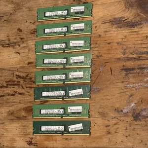 Hynix (8x4GB, 32GB Total) HMA451R7MFR8N-TF 4GB PC4-17000 DDR4 2133MHz 1Rx8 ECC - Picture 1 of 2