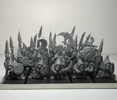 Warhammer 20x Night Goblin Spears AoS Sigmar ToW Old World Orcs and Goblins Unit - Image 1 of 4