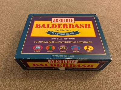 ABSOLUTE BALDERDASH GAME : Special Edition By Drumond Park 1999 - Image 1 of 2