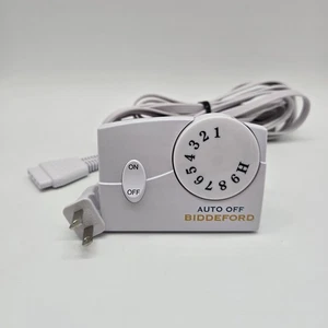 Biddeford Electric Blanket Power Cord Controller Replacement Model TC11BA 120V - Picture 1 of 4