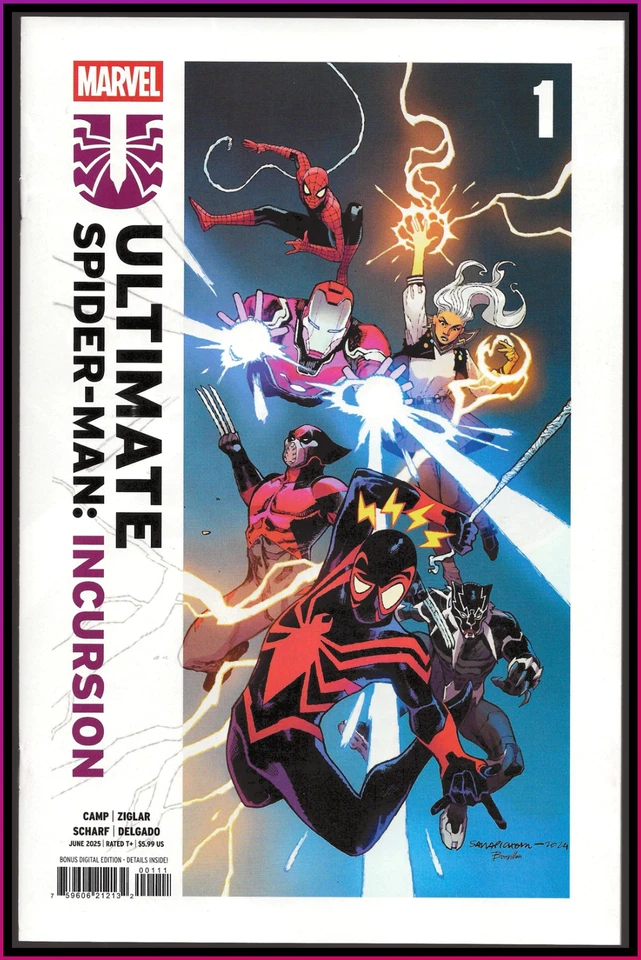 Ultimate Spider-Man: Incursion #1 (Marvel Comics August 2025)