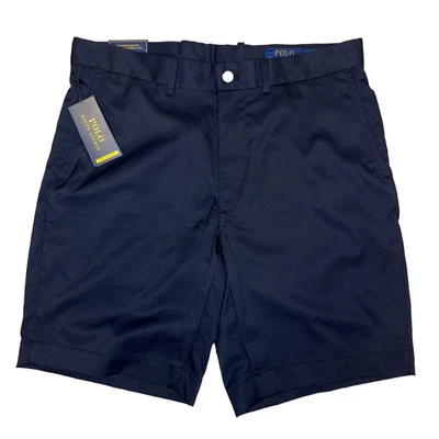 Pantalones Cortos de Golf Ralph Lauren Para Hombre 32 Ajuste A Medida Rendimiento 9" Azul Marino $110 Nuevos con Etiquetas Foto 1 de 4