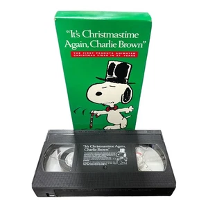 Its Christmastime Again Charlie Brown VHS Snoopy Peanuts 1992 Video - Picture 1 of 2