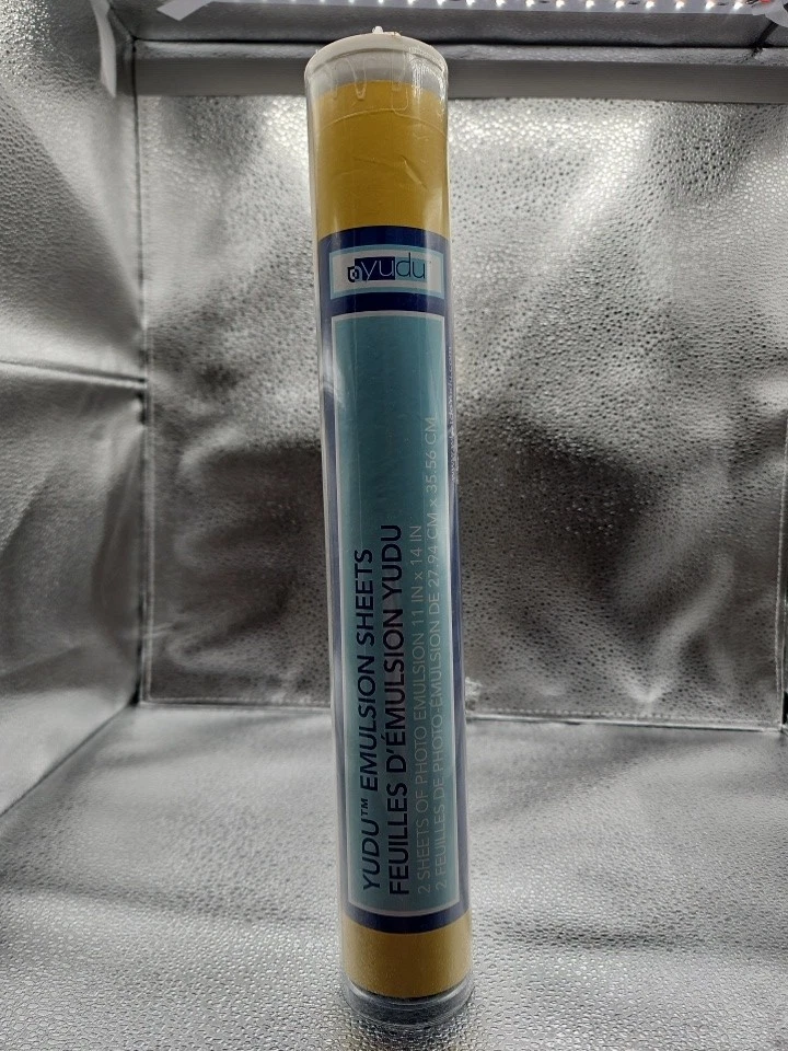 Yudu 丝网印刷照片乳液 2 张 11 英寸 x 14 英寸包装密封 — 第 1/1 张图片