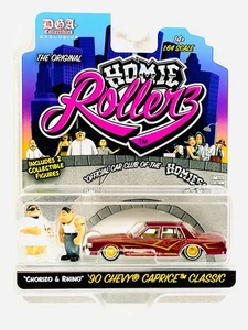 GL 1/64 CHEVY CAPRICE CLASSIC 1990 Low Rider Homie Rollerz Series 1 Die Cast - Picture 1 of 1