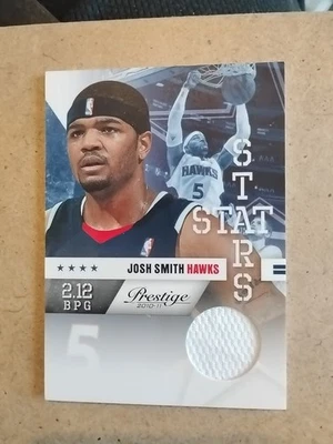 2010-11 Prestige - Stat Stars Josh Smith #21 Materials /249 (MEM) - Image 1 of 4