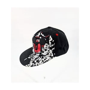 Angry Mickey Mouse Disney Parks Hat Youth Black Graffiti Streetwear Retro - Picture 1 of 11