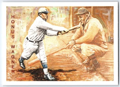 1994 Ted Williams Co. Locklear #LC17 - Honus Wagner Pittsburgh Pirates (NM) - Image 1 of 2