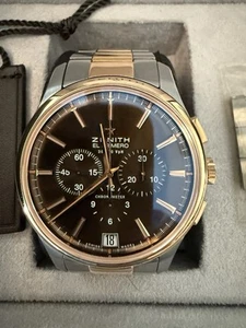 Zenith El Primero Men's Black Watch - 51.2112.400/75.M2110 - Picture 1 of 6