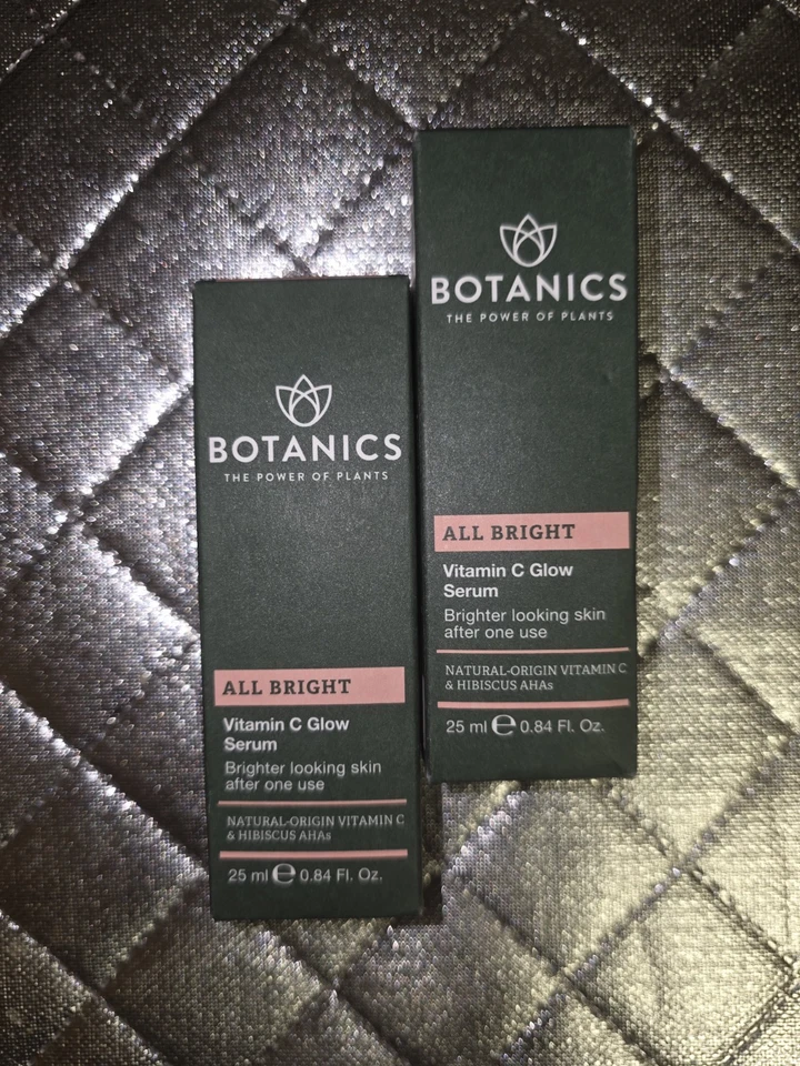 Botanics Vitamin C Face Serum - All Bright Glow Serum with Natural