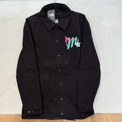 Chaqueta Coach New Era Diablos Rojos Del México Cuello Hombre Grande L Flores Negra Foto 1 de 3