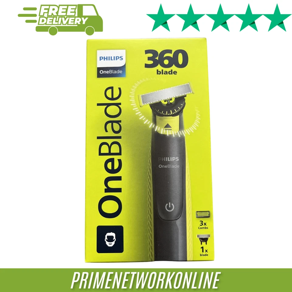 Philips OneBlade QP2724/23 | 1x Blade & 3x Combs | 100% ORIGINAL ⭐⭐⭐⭐⭐ - Image 1 of 1