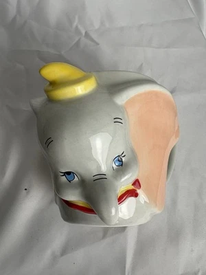 NUEVO Walt Disney 3D Dumbo Elefante Esculpido Cerámica Grande 22oz Taza de Café Taza Foto 1 de 4