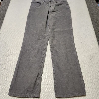 Pantalones de pana Patagonia para hombre 33x31,5 gris pierna recta algodón orgánico Foto 1 de 4