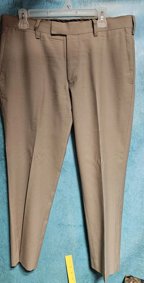 Pantalones de lana merino Louis Raphael para hombre talla 34 Foto 1 de 4