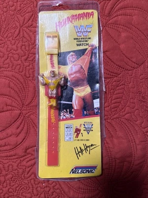Reloj Hulkamania WWF Hulk Hogan 1991 Titan Nelsonic Nuevo Precintado Foto 1 de 2