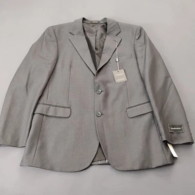 VAN HEUSEN Men's Blazer Sport Coat Casual Jacket Size 42R Suit Grey NWT $220 - Image 1 of 4