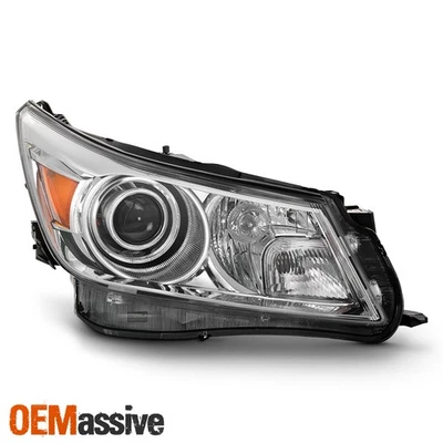 Faro lateral derecho pasajero Fit Buick LaCrosse 2010-2013 cromo xenón HID Foto 1 de 4