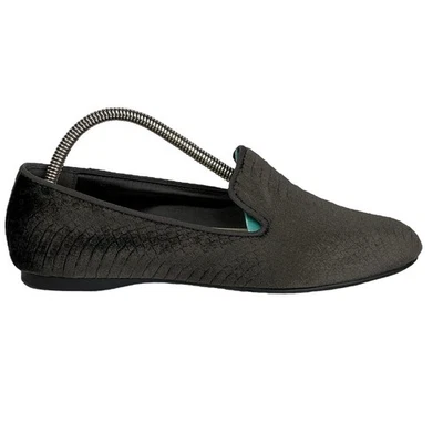 Birdies женщин Starling мокасины размер 7,5 бархат коричневый питон змея удобные туфли - Изображение 1 из 4