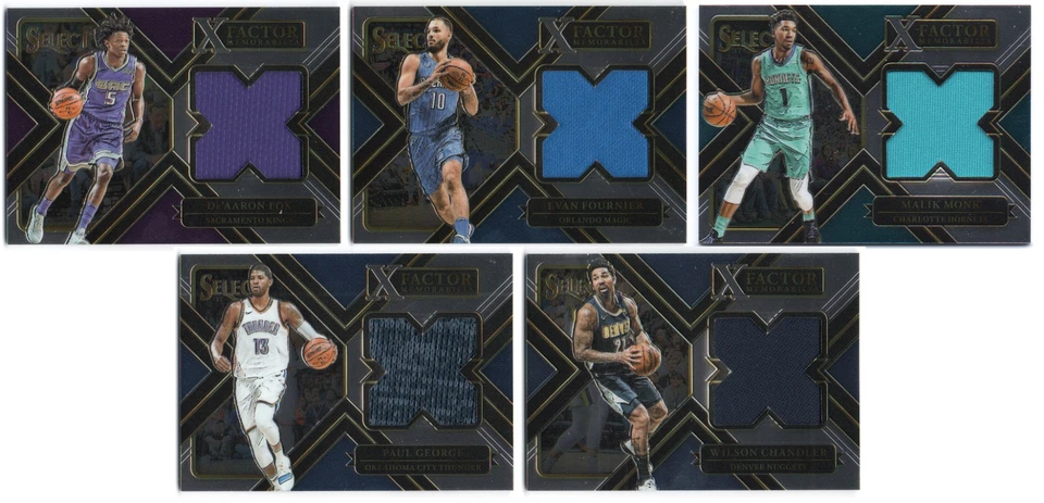 2017-18 Select X Factor Memorabilia GU Pick Any Complete Your Set - Image 1 of 1