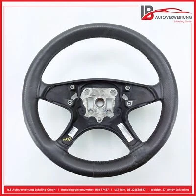 MERCEDES BENZ C-KLASSE W204 C220 CDI Lenkrad LEDER Ohne Airbag A2044600303 9E84 - Bild 1 von 4