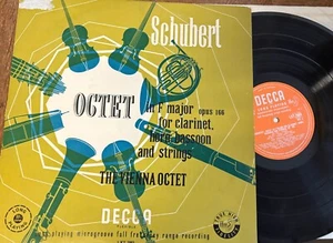 THE VIENNA OCTET / SCHUBERT octet op.166 / DECCA LXT 2983 - Picture 1 of 1