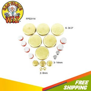 Engine Expansion Plug Kit Fits 85-95 Buick Cadillac 6000 Beretta 2.8L 12V - Picture 1 of 1