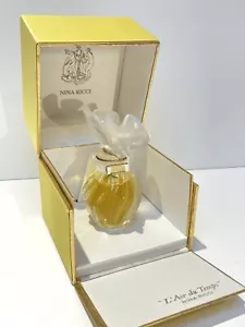 VINTAGE c.1977❣️Nina Ricci L'Air du Temps 15ml ~Lalique Single Dove~SEALED❣️RARE - Picture 1 of 12