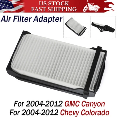 Truck Cabin Air Filter Adapter Kit For 2004-2012 GMC Canyon or Chevy Colorado US - Imagem 1 de 4