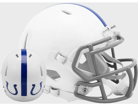 Indianapolis / Baltimore Colts 1956 Throwback Riddell SPEED Mini Football Helmet Cover