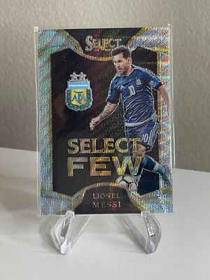 Lionel Messi SELECIONE ALGUNS 2016-17 Panini Select 1 PRIZM REFRATOR PRATA Copa do Mundo - Imagem 1 de 2