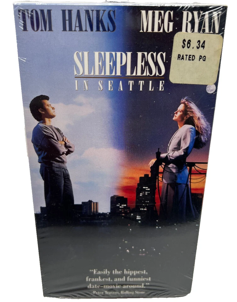 Sleepless in Seattle (VHS, 1993) SEALED - Image 1 of 4