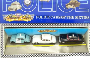 Corgi 1/43 - Coffret Police : Ford Zephyr - Morris Minor - Jaguar MKII - Picture 1 of 2