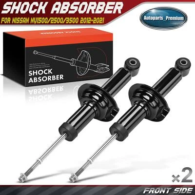 Amortiguador delantero del lado del conductor y del pasajero 2 piezas para Nissan NV1500/2500/3500 Foto 1 de 4