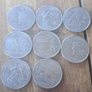 A Set Of State Quarters - Picture 1 of 1