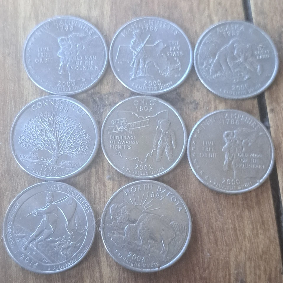 A Set Of State Quarters - Image 1 of 1