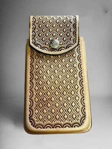Funda Celular Vaquera Funda Telefono Piel Western Style Leather Phone Holster - Picture 1 of 2