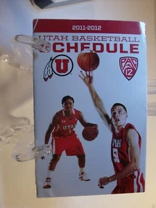 2011-12 Utah Utes Basketball Pocket Schedule  (Sch0342) - Picture 1 of 2