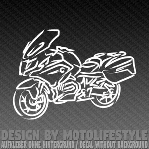 R1200RT Calligraphy Vinyl Aufkleber Decal 13x10cm - Picture 1 of 3