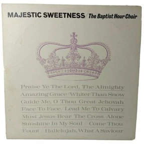 Vintage Vinyl- Majestic Sweetness~The Baptist Hour Choir- 33rpm 12" - RARE - Picture 1 of 11
