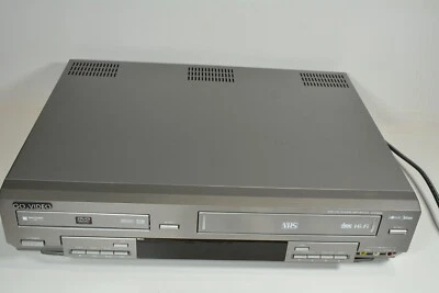 SONIC BLUE Go Video DVR4400 DVD VCR Combo Hi-Fi Probado Sin Control Remoto Foto 1 de 2
