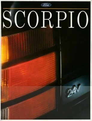BROCHURE FORD Scorpio - 02/1991 - Italian - big format - Immagine 1 di 4