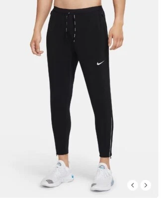 NEW MENS S M XL NIKE PHENOM ELITE WOVEN RUNNING JOGGERS PANTS BLACK CU5512 010 - Image 1 of 4
