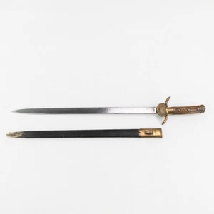 Imperial German Long Etched Hunting Dagger. - Picture 1 of 15