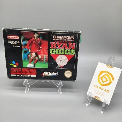Gioco Ryan Giggs Soccer Videogioco Super Nintendo SNES - Immagine 1 di 4
