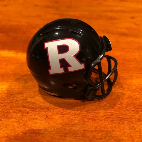 Rutgers Scarlet Knights 2011 black custom pocket pro helmet Big Ten Cover