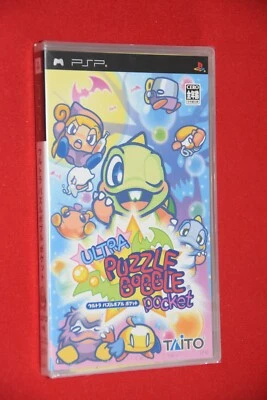 NEW SEALED Ultra Puzzle Bobble Pocket Sony PlayStation Portable PSP JAPAN Taito - Image 1 of 4
