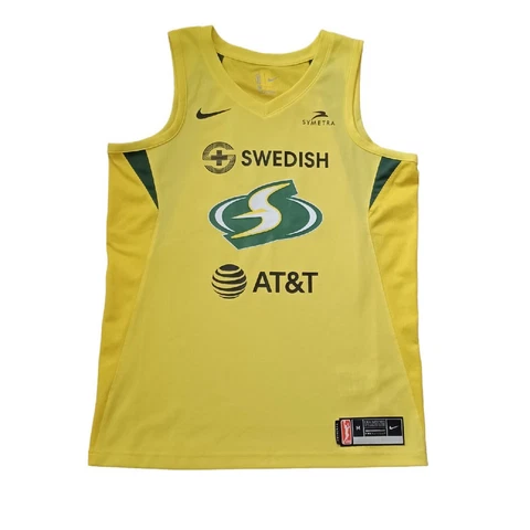 Seattle Storm Breanna Stewart WNBA Jersey #30 Adult Medium Swingman Shirt Nike Cover